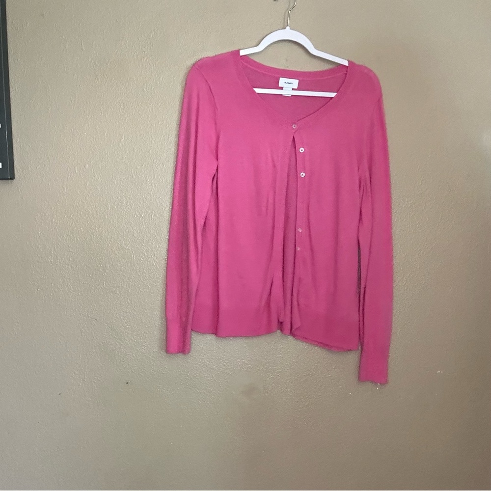 Pink Cardigan
